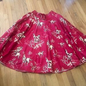 Pinupgirl Couture Western Skirt